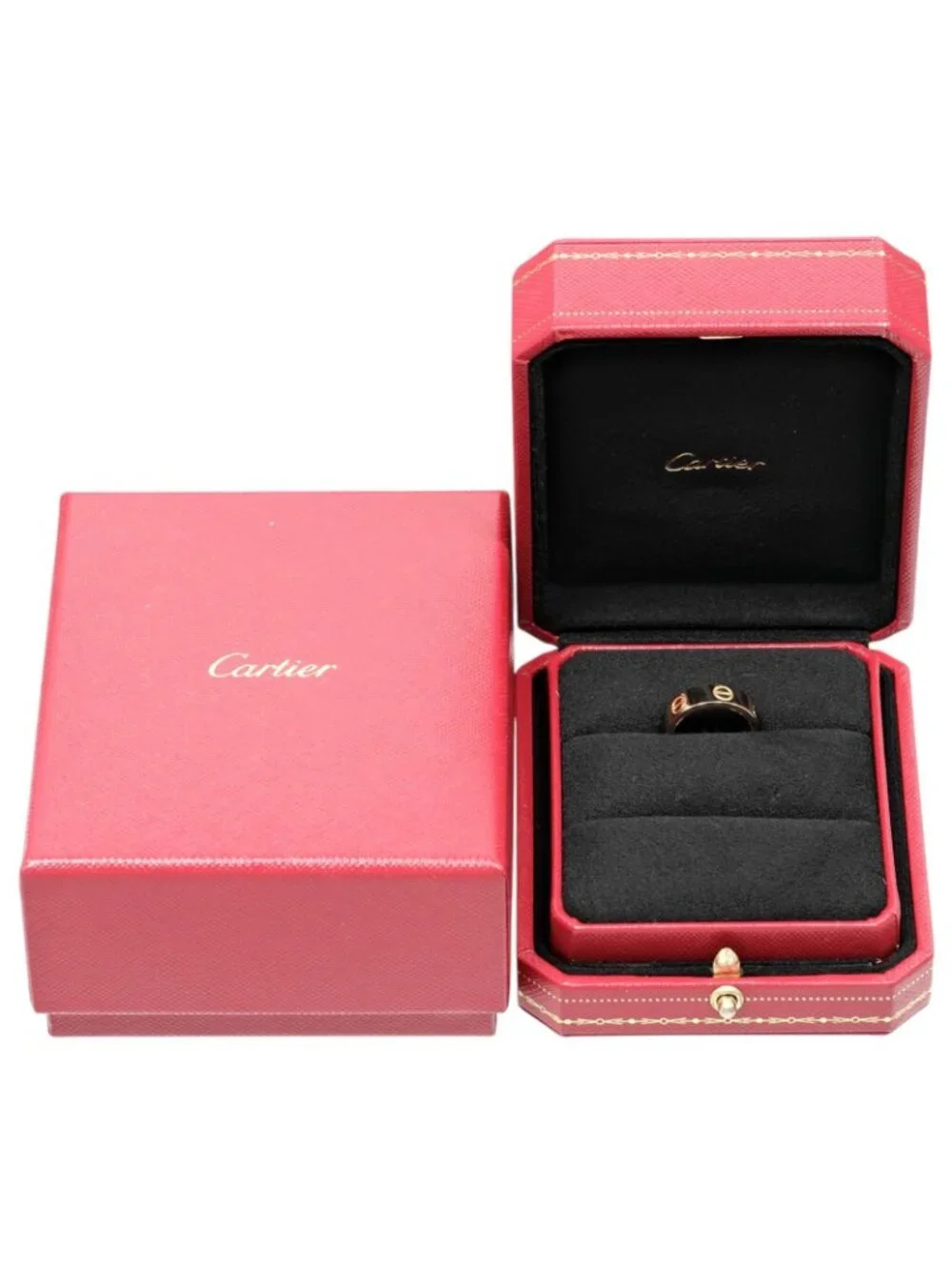 Cartier Love Classic Model 18k Yellow Gold Ring
